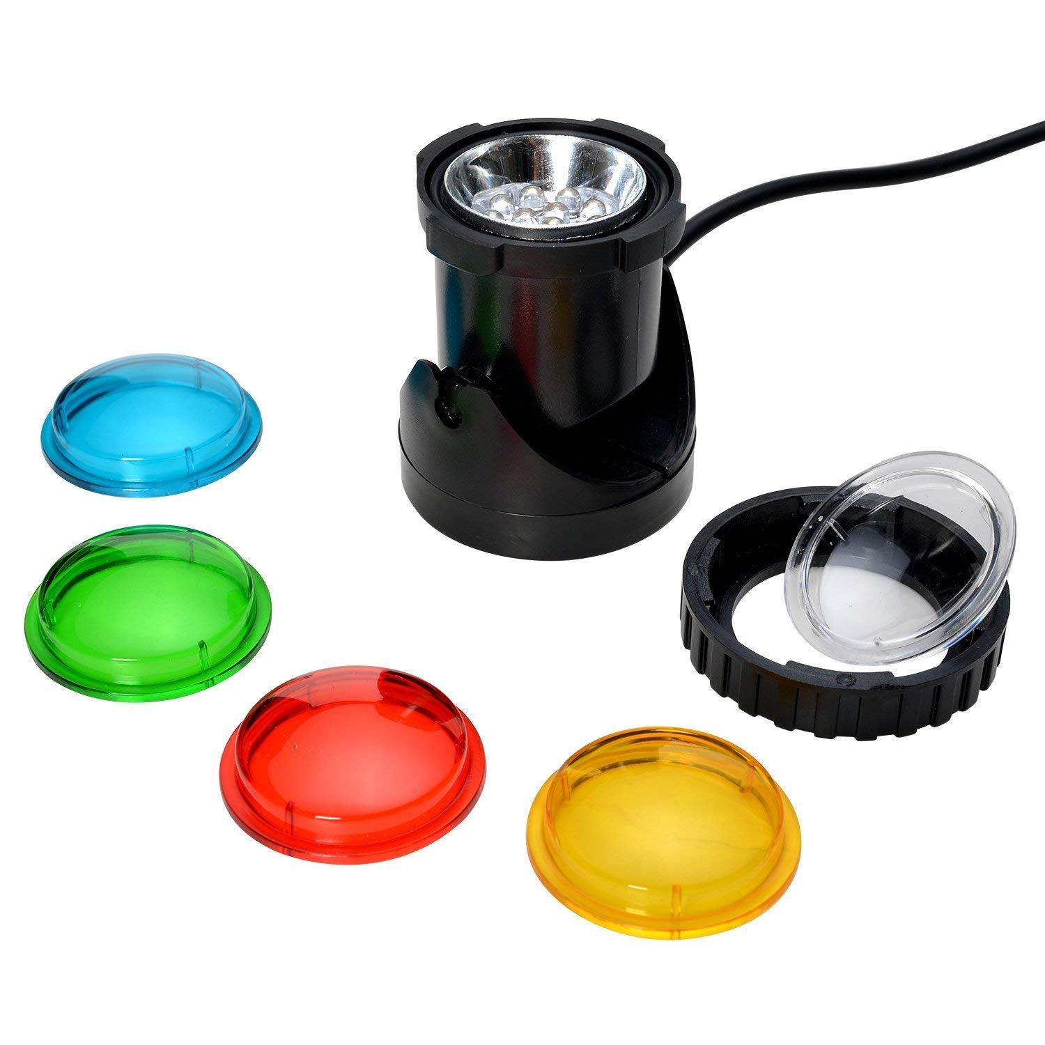 Gradient Color Pond Lights For Underwater Fountain/ Fish Pond/ Water Garden (4 Led Kits)
