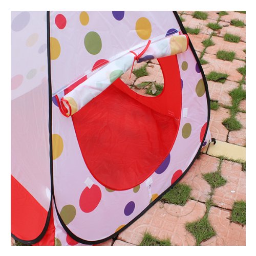 Kids Outdoor Indoor Pop up Play Tent with Tunnel