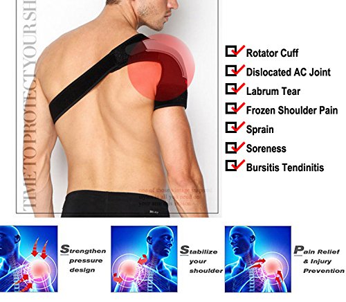 HK Rotator Cuff Brace for Women Men Shoulder Brace Support