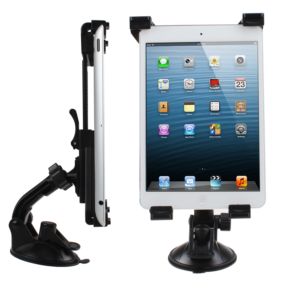 Universal Car Windshield Suction Cup Holder and desktop mount for iPad-1 2 3 4 Mini Tablet CE31